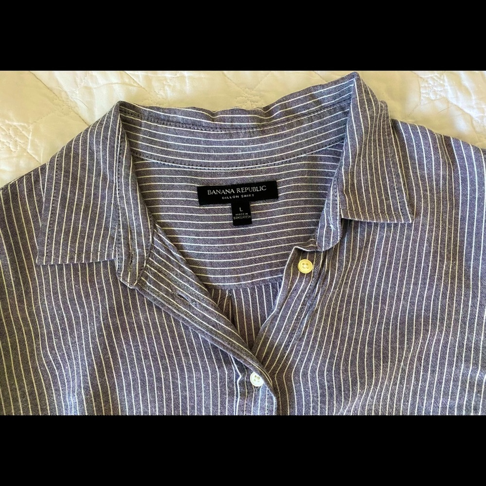 Banana Republic “Dillon” shirt. Size L. EUC.